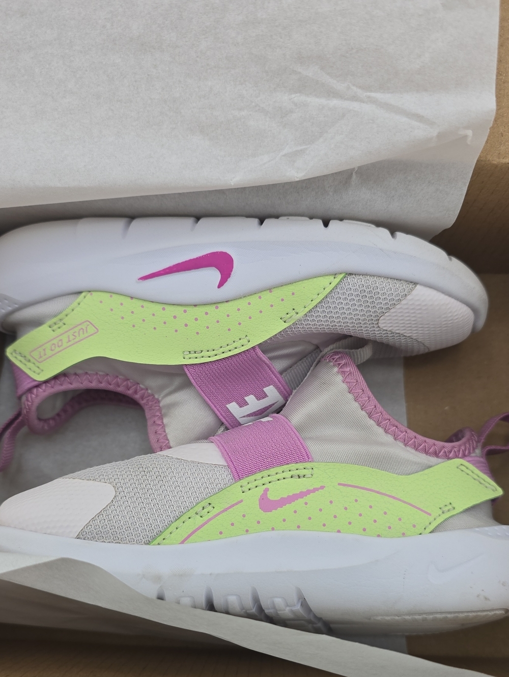 Nike Flex Runner 4GS Light Violet/LT Magenta Size 9C - Picture 13 of 14